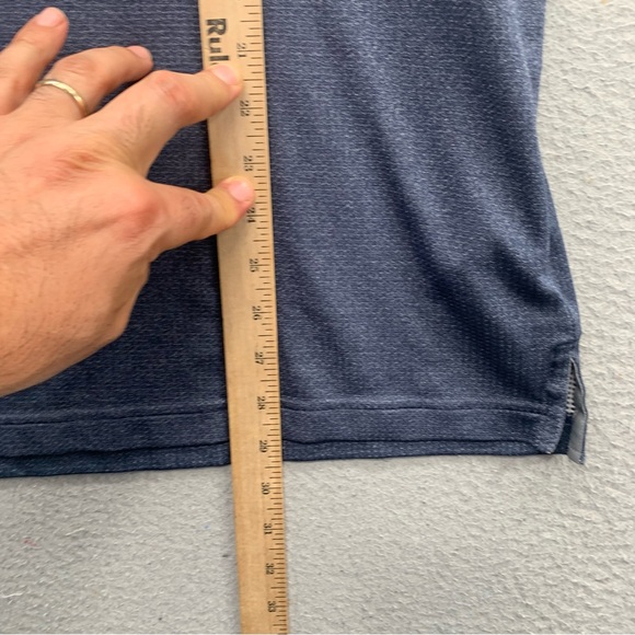 Adidas Heat.Rdy Men’s Size L Polo Golf Shirt Gray Solid Athletic Wear Active - Picture 4 of 13